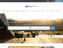 Tablet Screenshot of morningtonpeninsulawineries.com.au